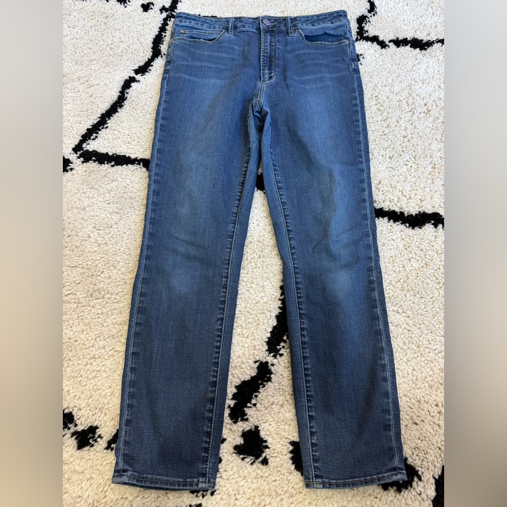 Articles Of Society Women's Straight Leg Blue Jeans